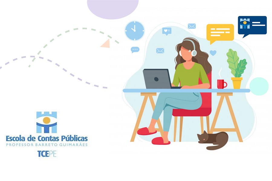 Escola de Contas do TCE/PE oferta cursos online gratuitos